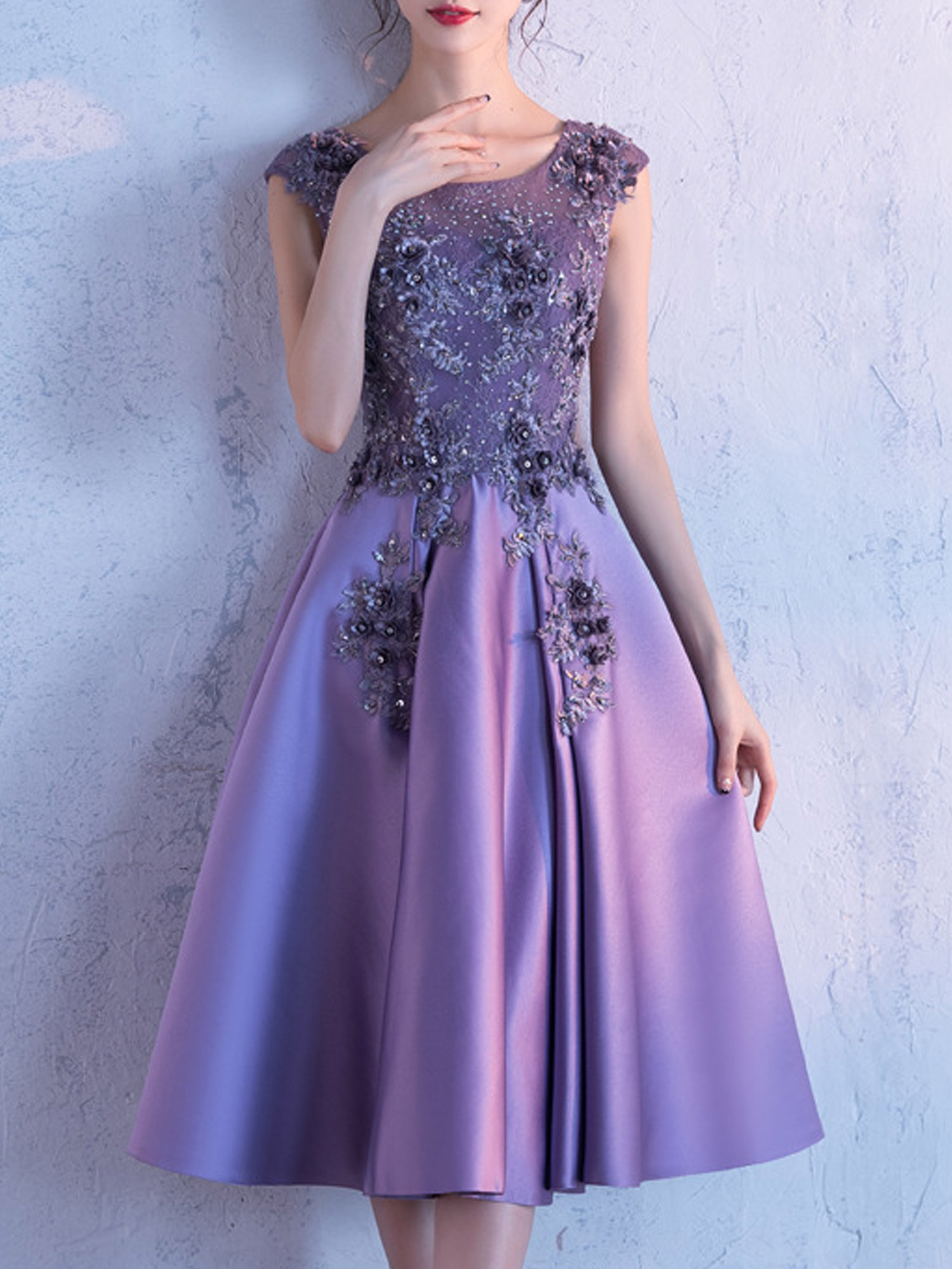 Purple Dresses for Juniors 